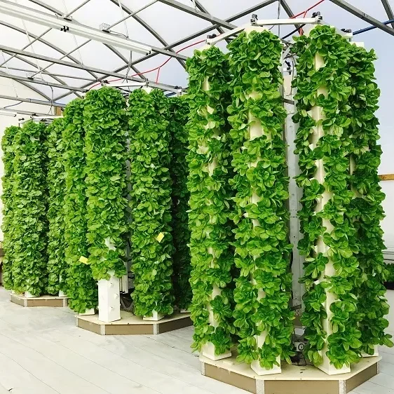 Multi Layers Garden Vertical Hydroponic Tower Growing System Indoor Cultivate Vegetables Kit Areoponics
