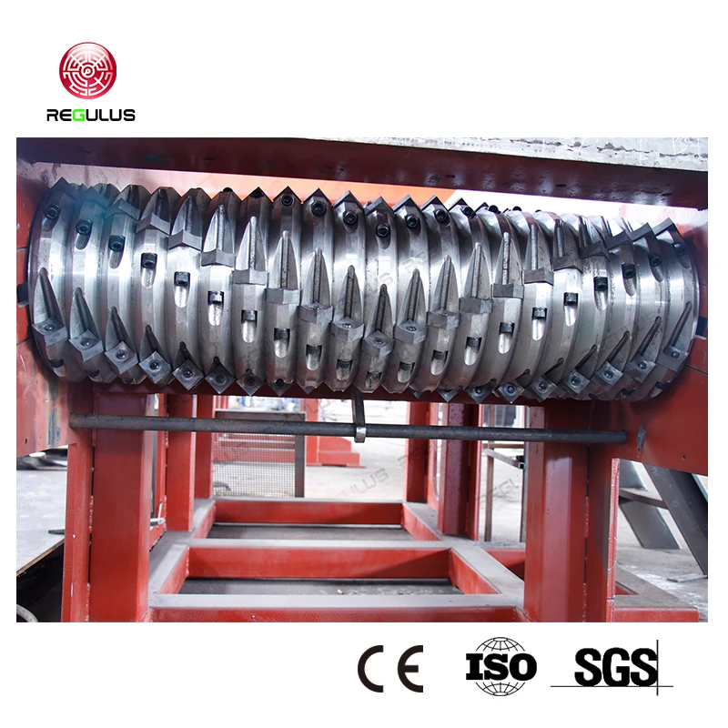 Various Plastic Films Shredding Device PP PE LDPE HDPE Plastic Shredder machine