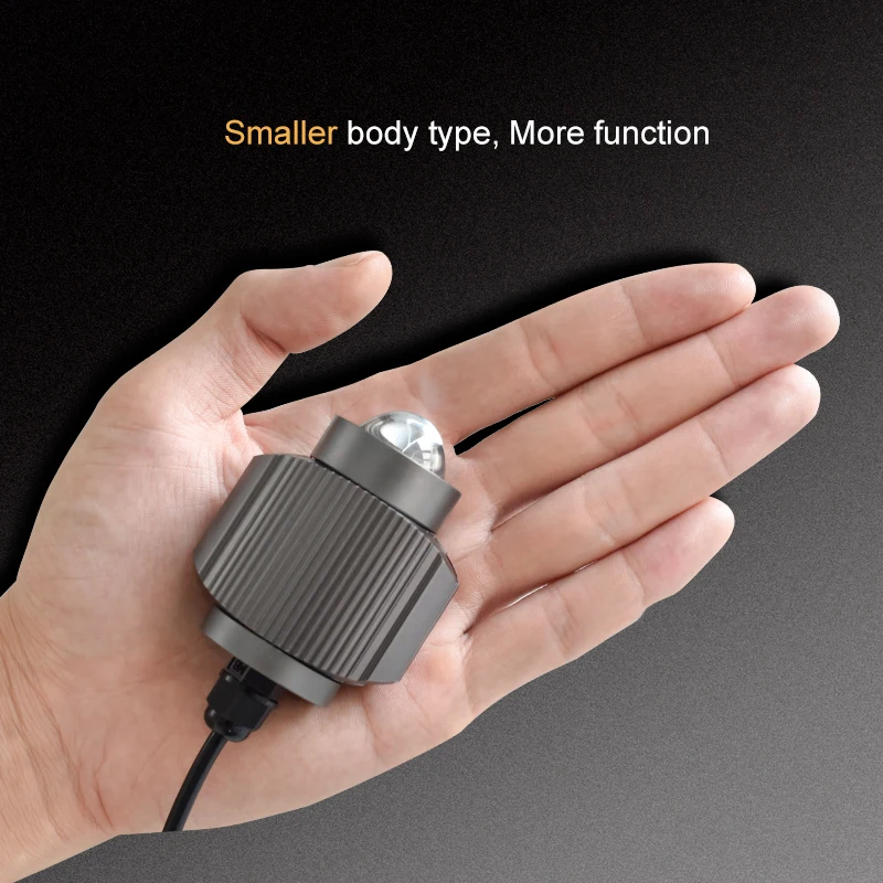 
Mini Driving Light Motorcycle Lighting Faro Luces Led para Moto Tri Color Lampu Sorot Cars Accessores Headlight for Motorcycle 