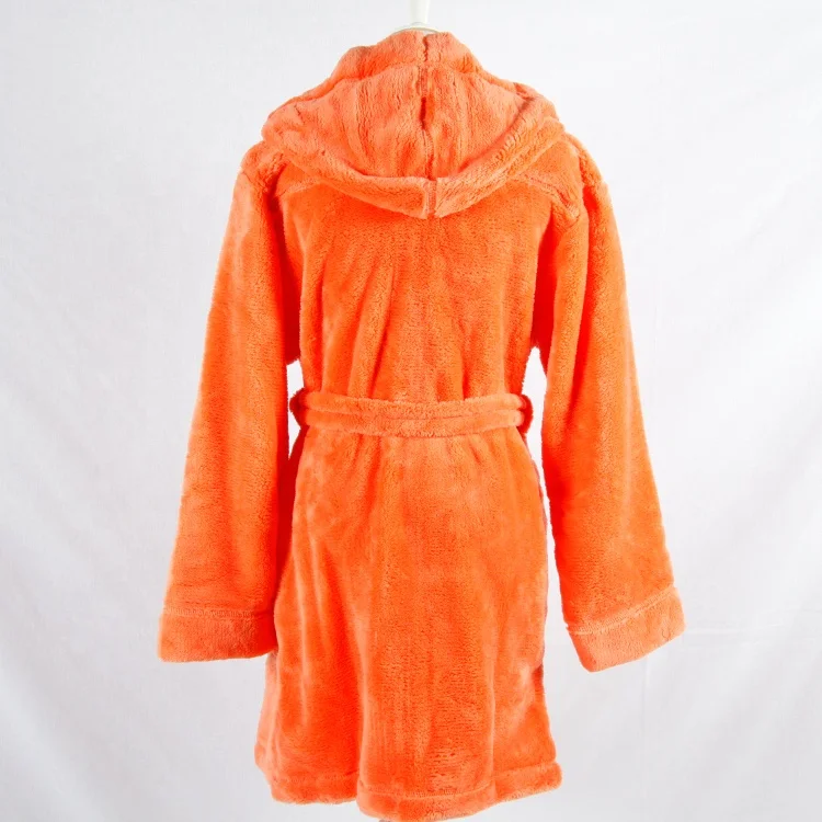 
plush cozy women bath robe with Hood Soft Comfy Warm Bathrobe dressing gowns 