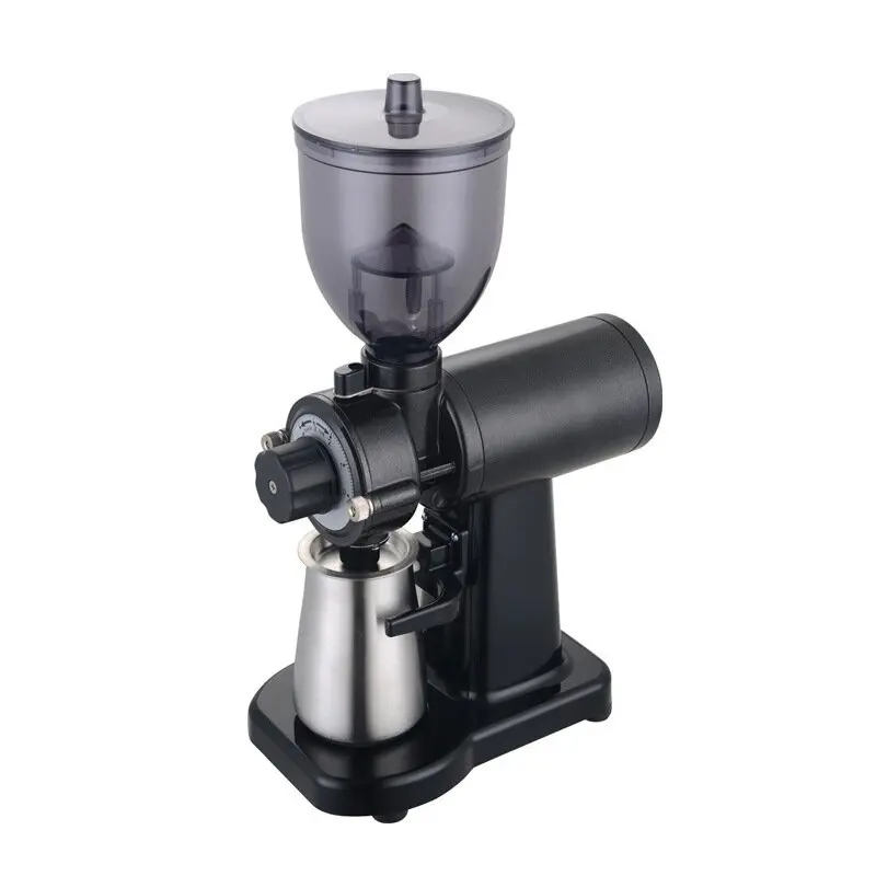 Ecocoffee High Quality Anti-jump Hopper Electric Coffee Grinder for Household Commercial
