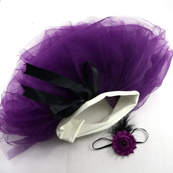 Newborn Baby Photo Shoot Props Girl Boy Lovely Costume Photography Props TuTu Dress With Headband