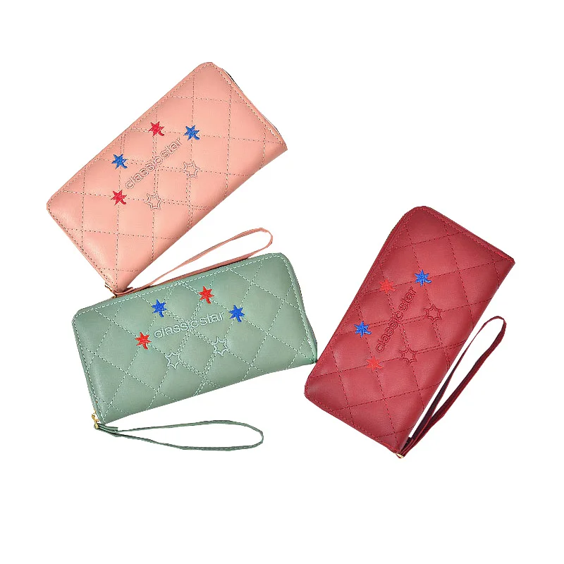 2023 Trendy Designer Luxury Wallets Designer Women Wallet With Star Pattern
