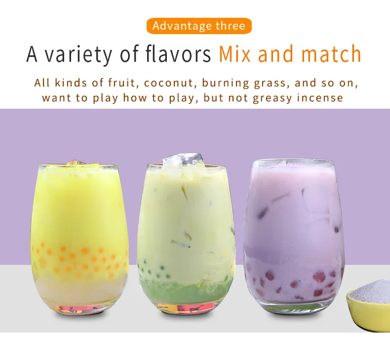 Doking популярный фруктовый ароматизатор порошковый растворимый напиток клубничный порошок для молочного чая