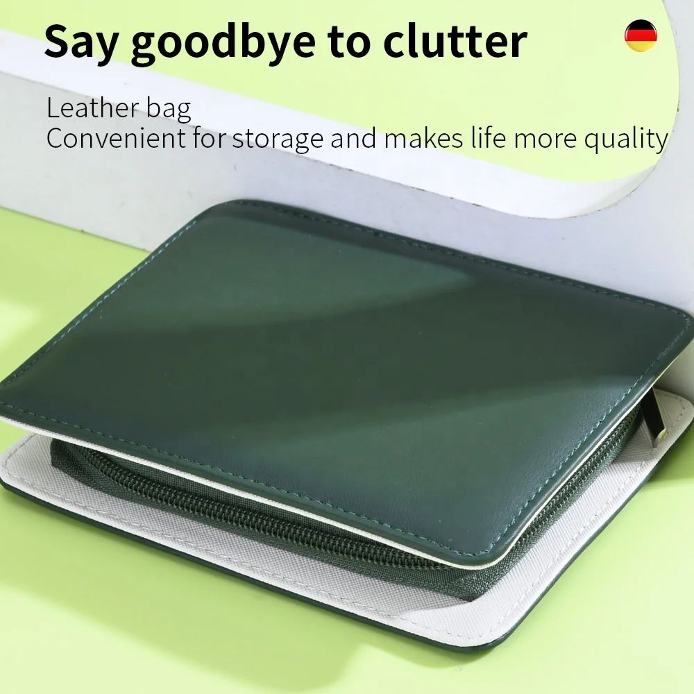 Portable Stainless Steel Nail Clipper Travel Grooming Kit New Trending 16-Piece Manicure Pedicure Set for Nail Art