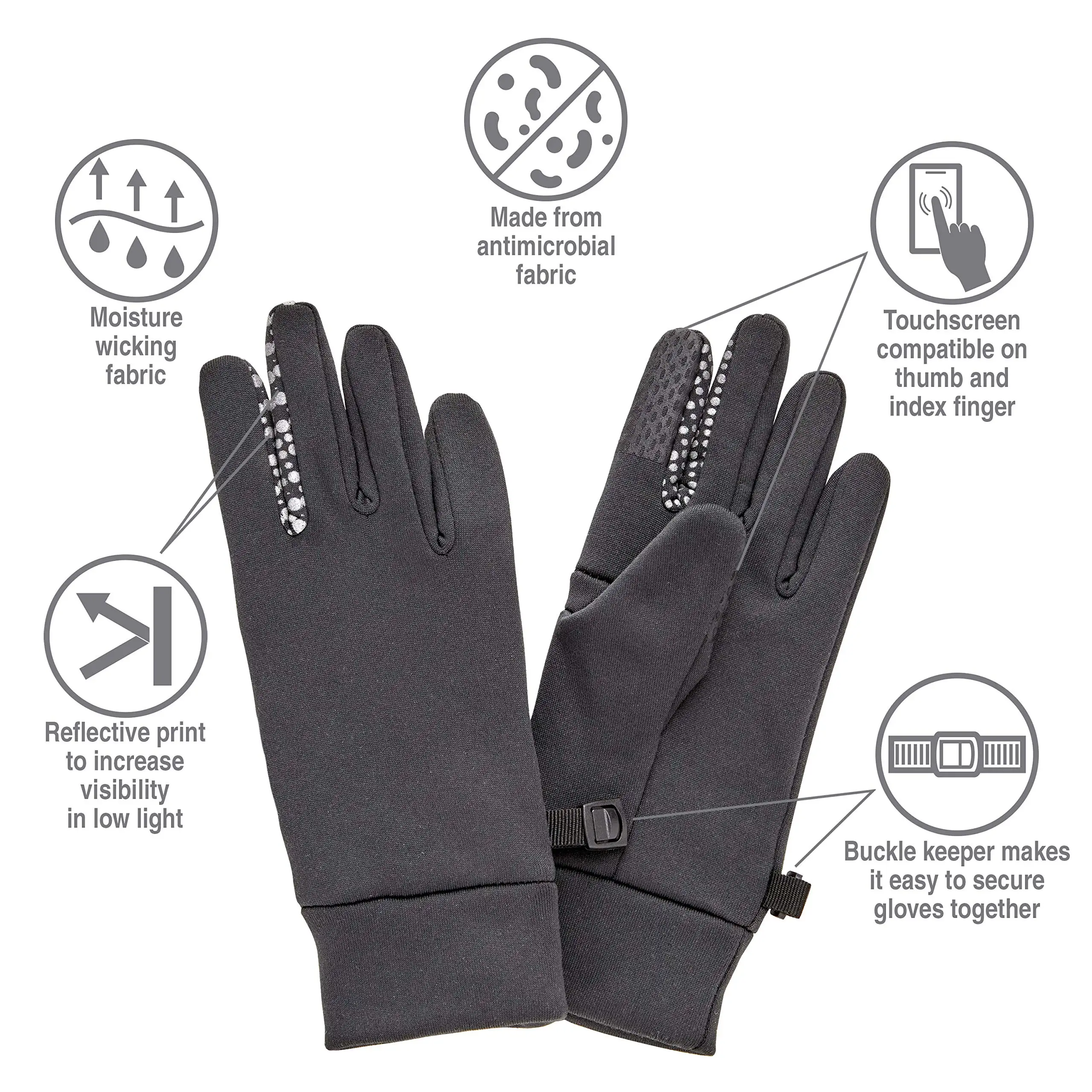 Outdoor Sports Waterproof windproof Plush Warm Antis kid Riding Ski Cold Proof Two Fingers TouchScreen Glove