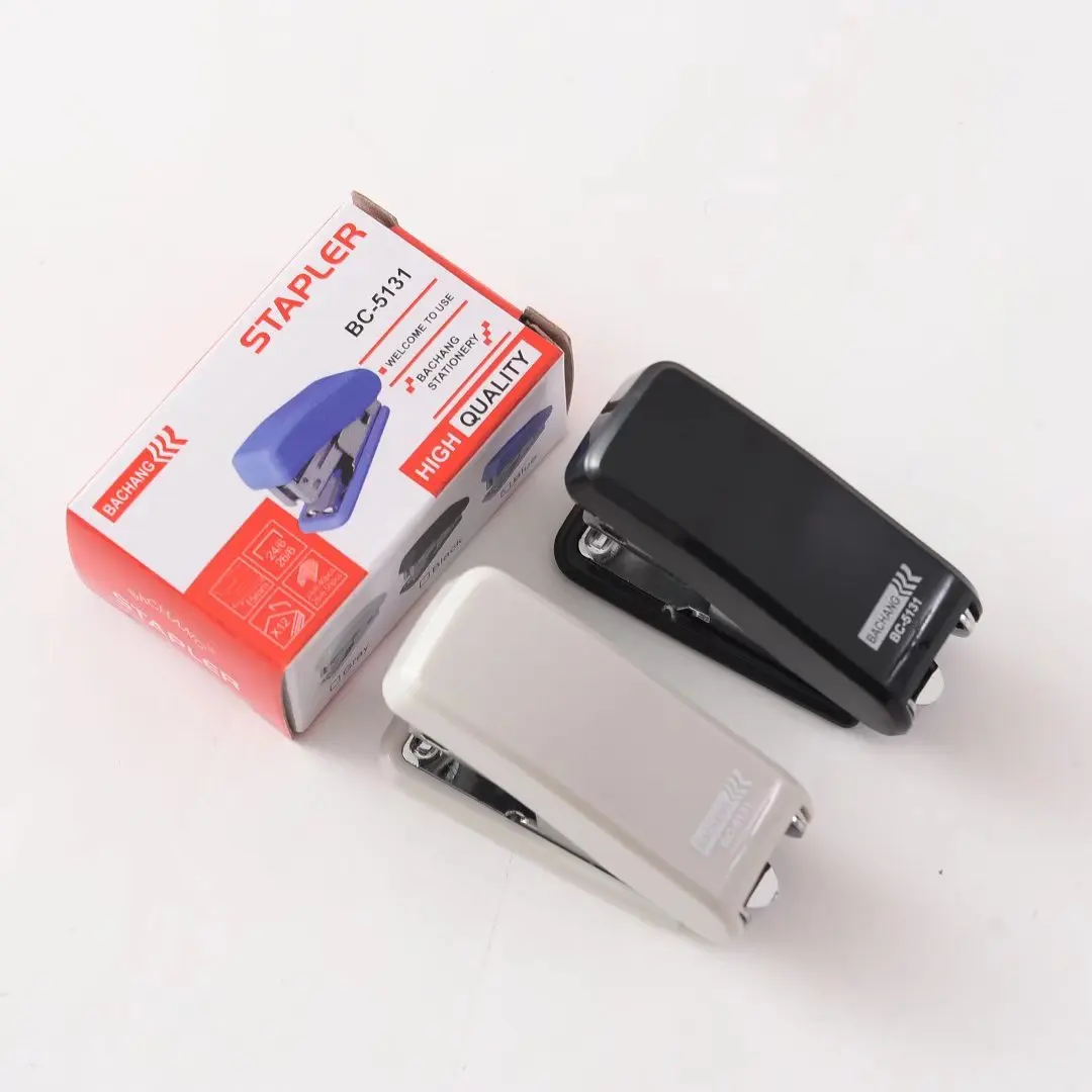 Manufacturers Direct Supply 5131 Metal Stapler Metal Multi-Function School Stationery Small Portable Paper Notebook Book Stapler