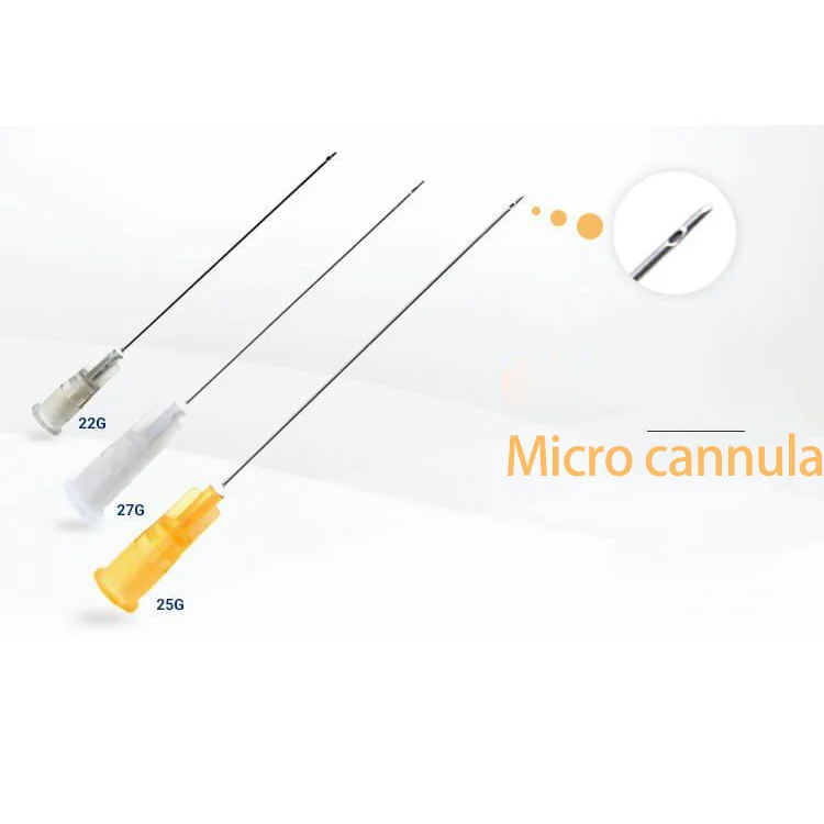 High quality painless micro cannula blunt tip trocar fine disposable micro trocar