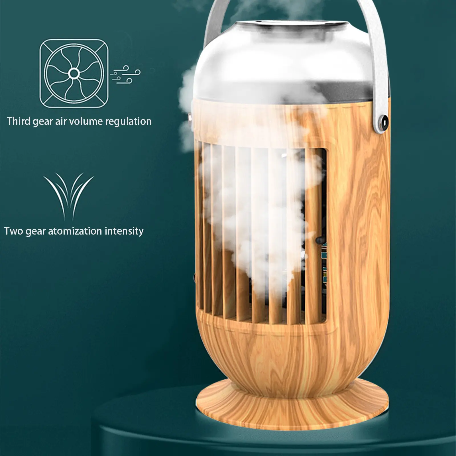 18 Degrees Water Mini Humidifier Purifier Cooling Fans Room Rechargeable Air Conditioners Mini Air Cooler Fan .jpeg