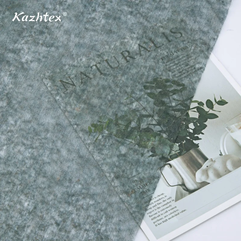 Antibacterial thermal bonded silver fiber non woven fabric for masks