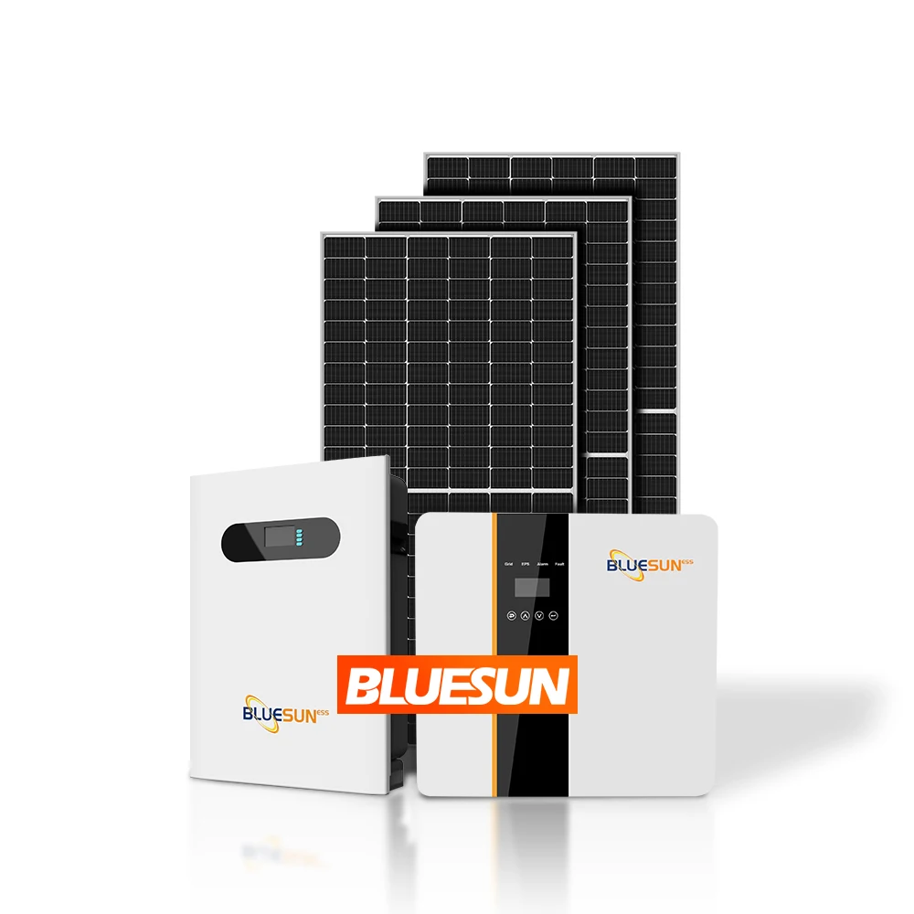 Bluesun 6kw 8kw 10kw solar energi system solar system solar hybrid system for home use