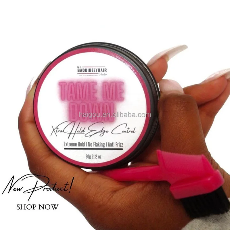 Hot Selling Private Label Waterproof Lace Glue Edge Control Hair Wax Stick And Lace Tint Spray For HD Closure