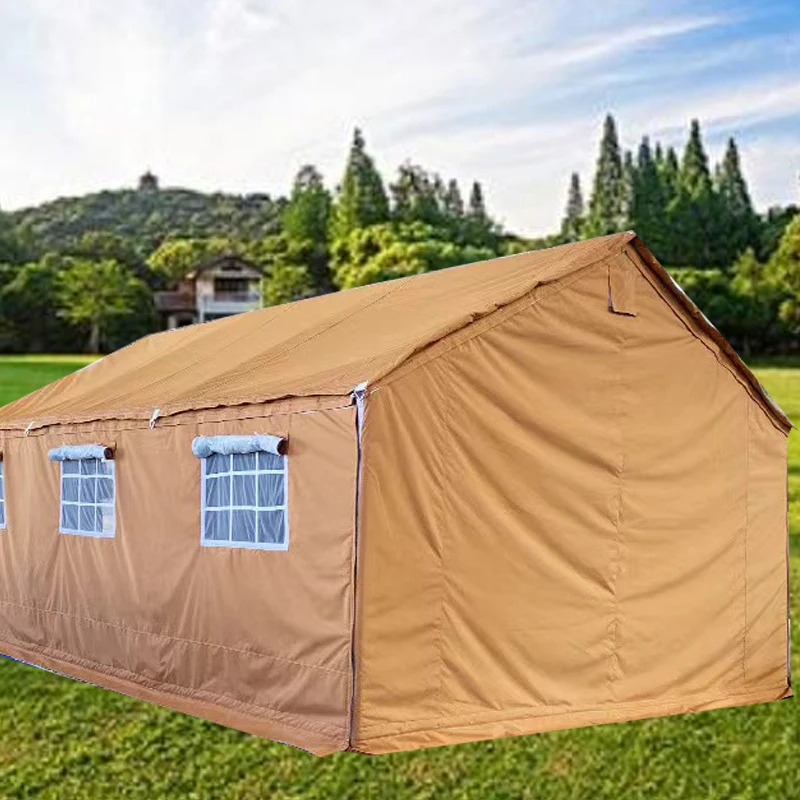Frame Arabian large activity style tent outdoor desert middle relief tent Khaki Arabian tent