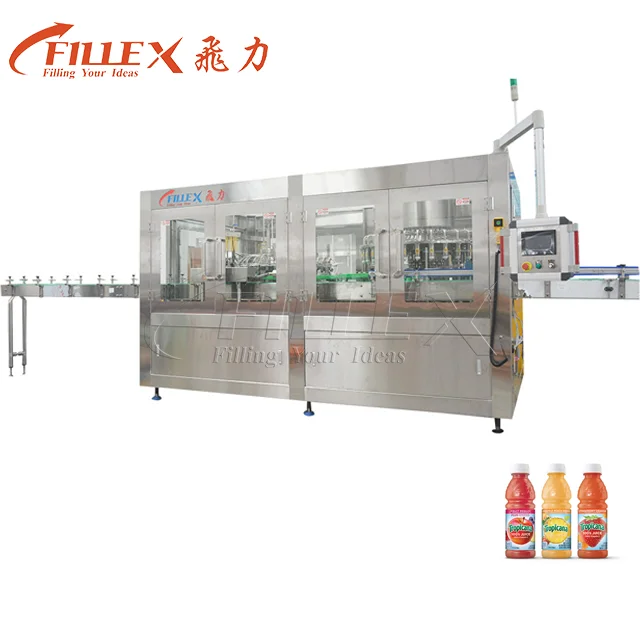 5000bph Automatic Soy Milk PP Bottle Filler capper