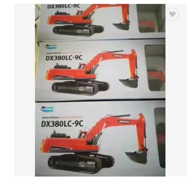 Doosan Daewoo Develon Hyunda i Machinery Accessories  Original Doosan Parts DX380-9C CX Concept Excavator Miniature Model 100% G