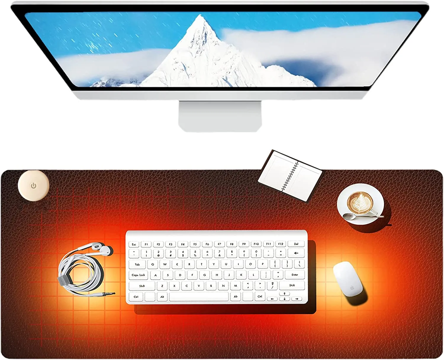 Новый Настольный Электрический регулируемый термостат нагревательный коврик портативный ручной нагреватель большого размера 80*40 см