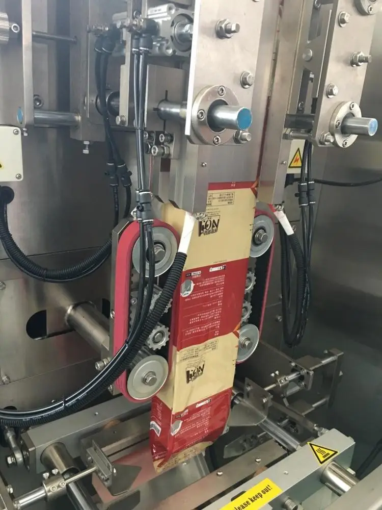 Automatic Square Block Bottom Bag Stabilo Bag Vertical Packing Machine Forming Filling Sealing Packing