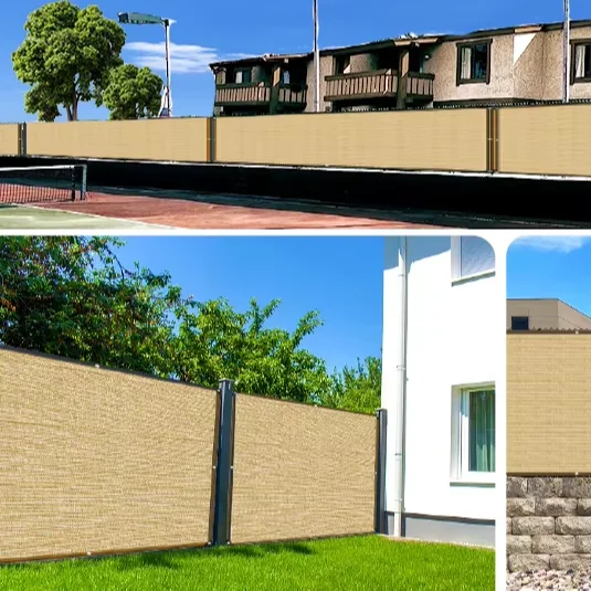 Солнцезащитная сетка для уединения сада затеняющая Hdpe горячая распродажа 4*50 м бежевый водонепроницаемый полиэстер экран 2x2 1-8 по индивидуальному заказу