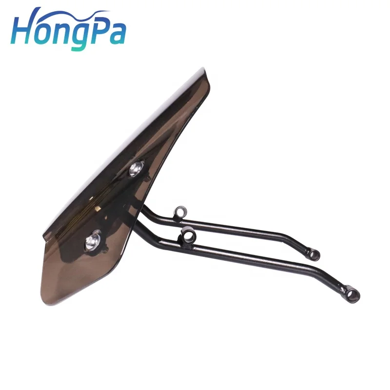 Universal PC Motorcycle Windshield Wind Deflector Moto Windscreen for Benelli Leoncino 500cc