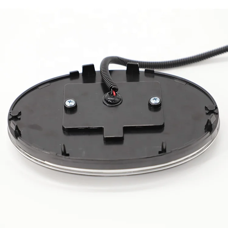 auto Front Grille Decoration Emblem  Led Logo 5D LED Light car led logo emblem badge light for Prado