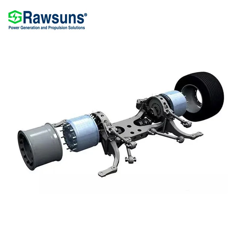 Ac motor Rawsun 80kw READ800F01 with suspension kit wheel drive car conversion for cargo van