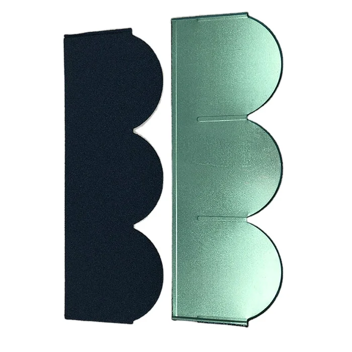 Colour Metal Roof Tiles Stone Coated Roofing Material Fish Scale Stone Coated Steel Roofing Sheet