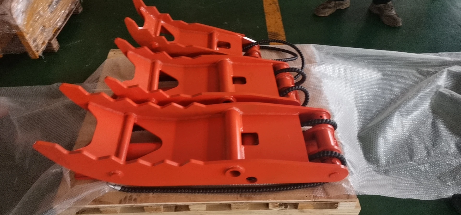 yantai Shijin manufacturer  DEHN excavator hydraulic thumb excavator thumb clip for sale