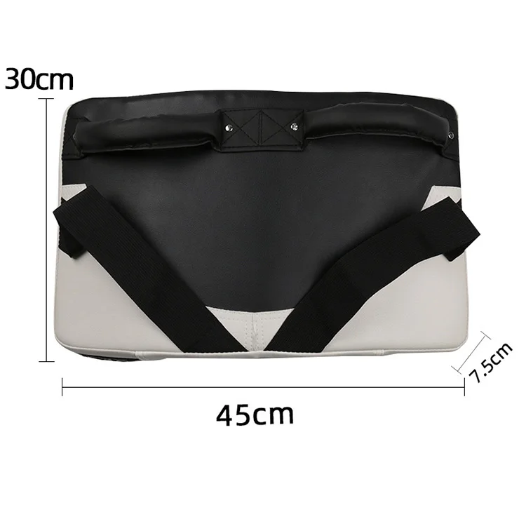 High Quality PU Curved Muay Thai Martial Arts Paddle Taekwondo Target Kicking Shield Custom Logo Factory Price for Karate Judo