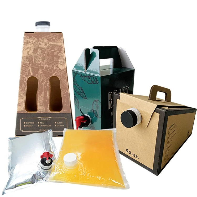 Индивидуальный логотип индивидуальный одноразовый мешок для напитков кофе в коробке дозатор с клапаном