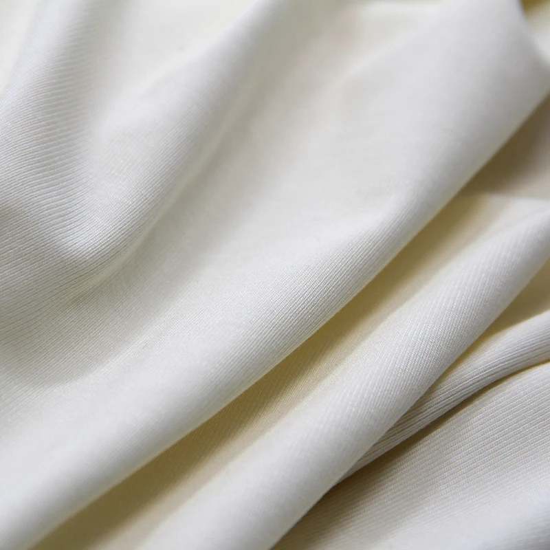 Manufacturer Wholesale Rayon Spandex Material 1*1 Ribbed Jersey Fabric For Tank Top Vest Gym Wear Sport Bra Camisole Cami Tshirt