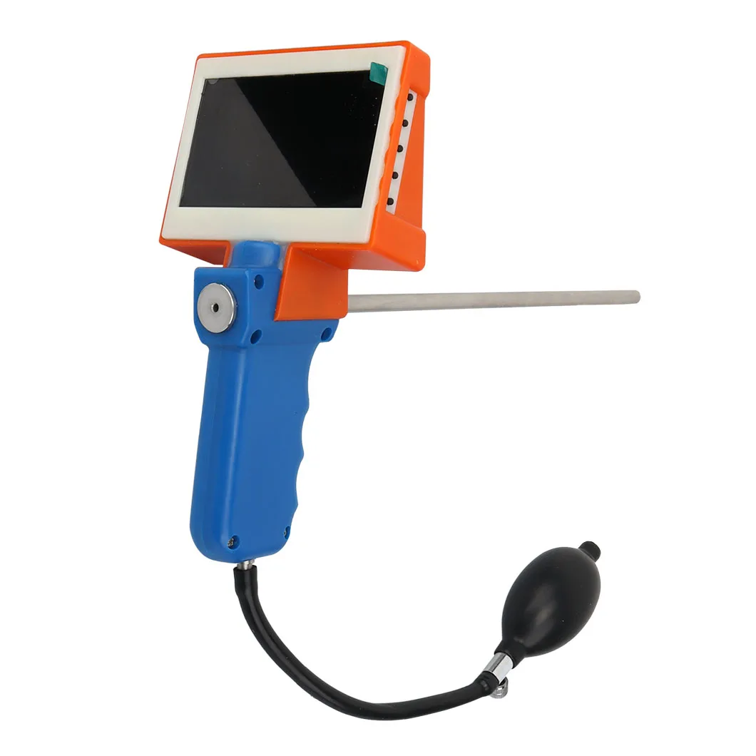 Veterinary HD Camera Video Stainless Steel Cow insemination gun for animal