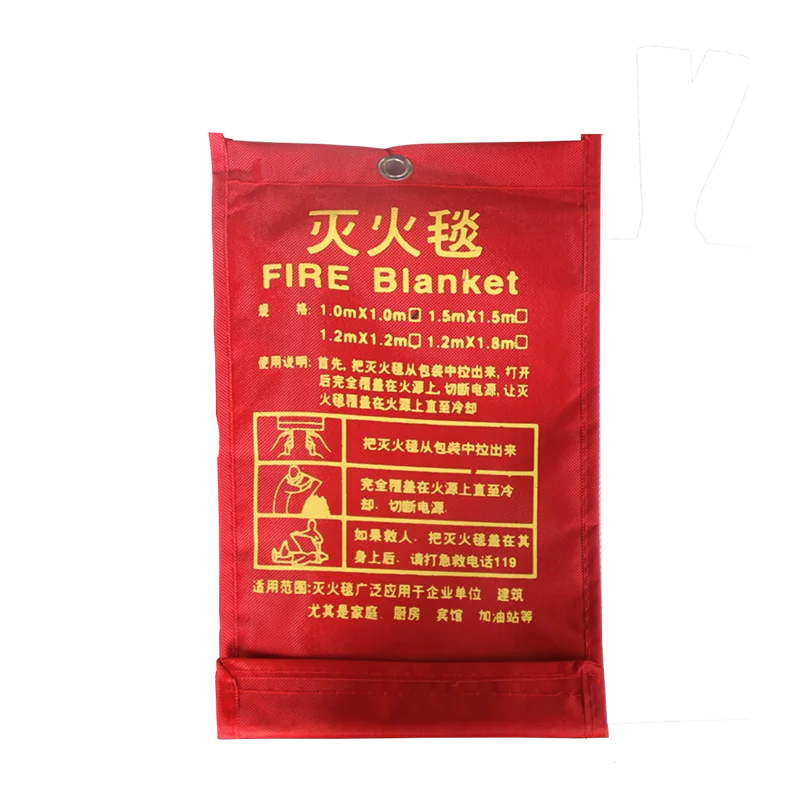 ODETOOLS Belton High quality Fire blanket 1m*1m with Certificate