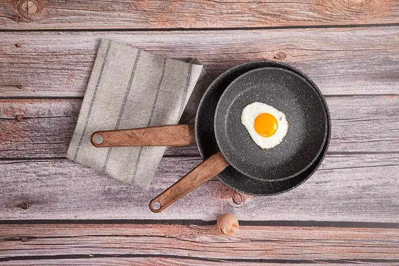 Carote Lighter Forged Aluminum 18cm Casseroles Stockpot Soup Pot With Nonstick Marble Coating