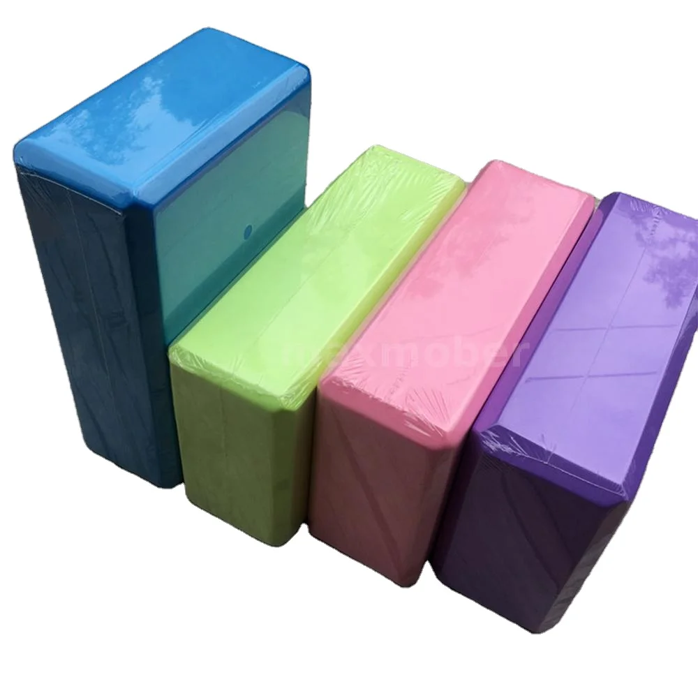Lightweight Durable Yoga Block EVA Foam Blocks for Aid Balance, Support and Deepen Poses