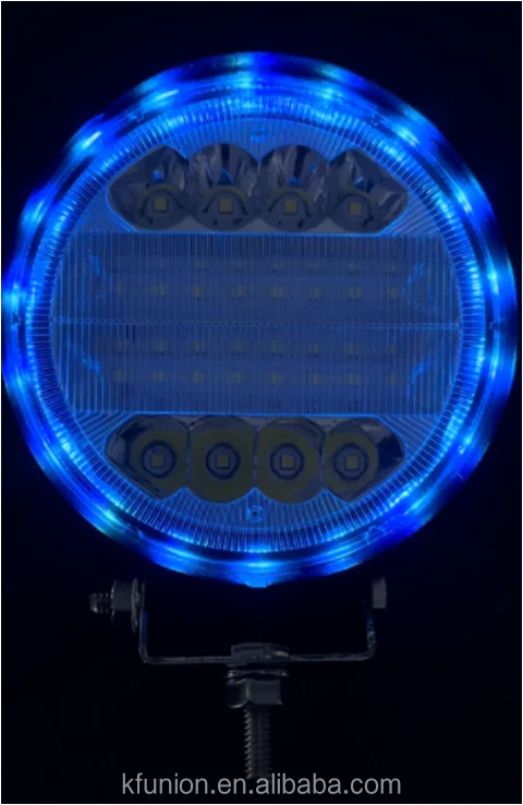 NEW RGB 5INCH Round LED Work Light ATV Ranger Backup Light&RGB super bright work light lamp