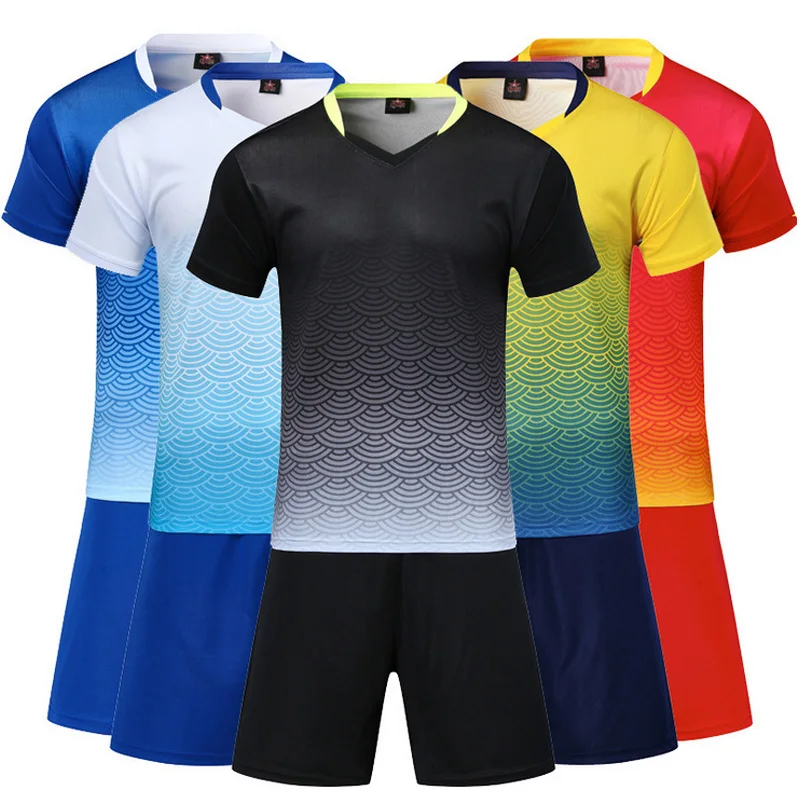 New style football uniforms team soccer jersey set customized
