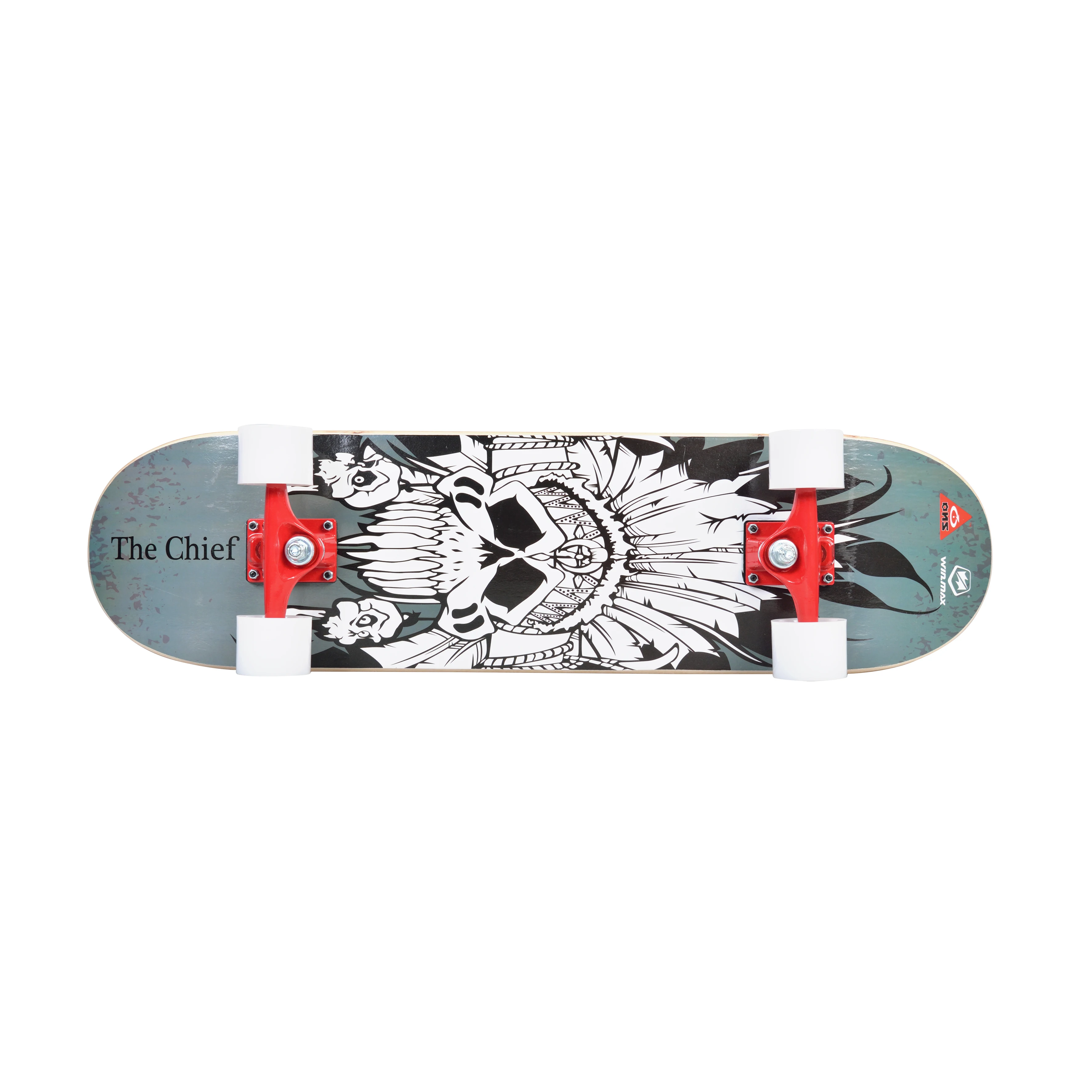 Win.max 9 Layer Chinese Maple Double Kick Concave 31'x8' Complete Standard Skate Boards for Girls Boys