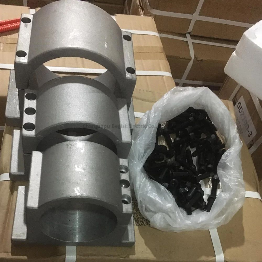 Держатель мотора шпинделя CNC Крепежный Кронштейн монтажный зажим корпуса 80 мм для гравировального Станка