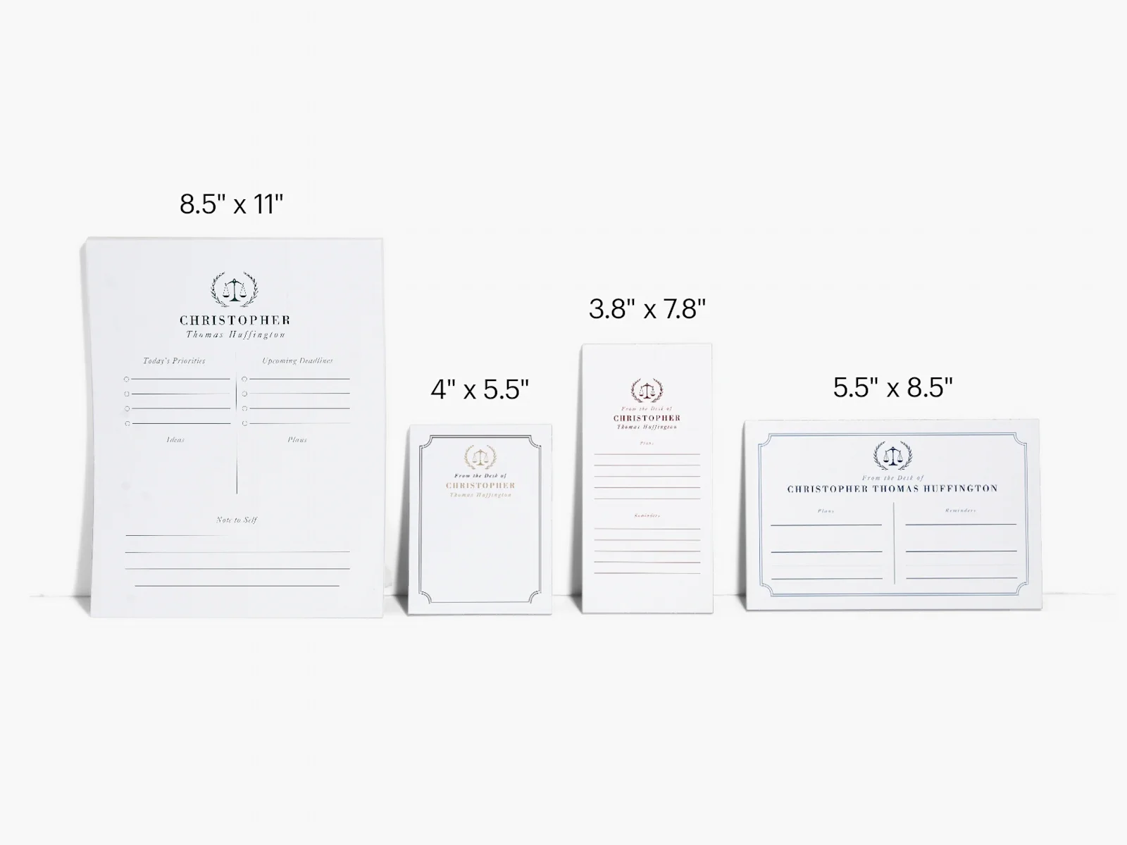 Personalized Name Notepad Custom Note Pad To Do List Girls Stationery Set Marketing Material Memo Pad Tear-off Sheets Note Pad
