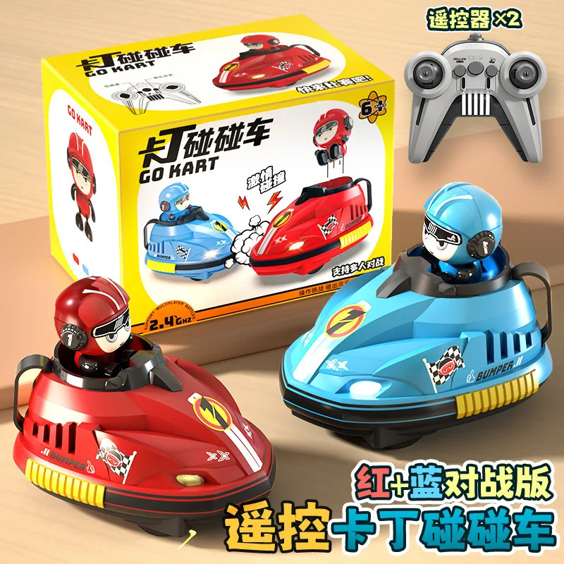 BGL Hot Selling Two Person Battle 2.4G RC Collision Car Toy Fun Adversarial Game Remote Control Collision Car Toy for kids
