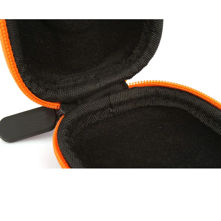 Durable Storage EVA Zipper Case For Earphone High Quality Zipper Storage Hand Carrying Case for Earphones