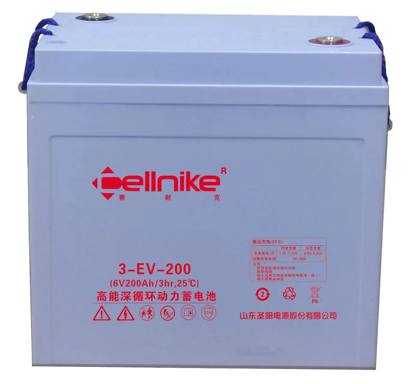 Sared Sun 8V 150Ah/3hr 25℃ Maintenance Free Lead Acid Battery 100Ah 150Ah 170Ah 200Ah for Golf Carts Model No. 4-EV-150