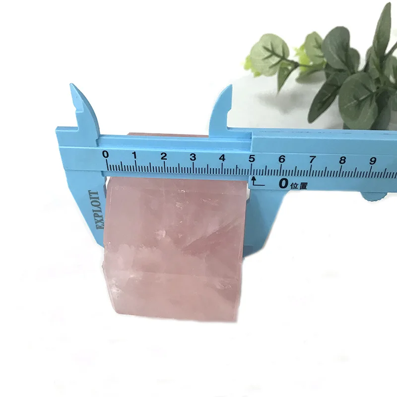 
Chinese factory decorative rose quartz candle holder wedding votive 