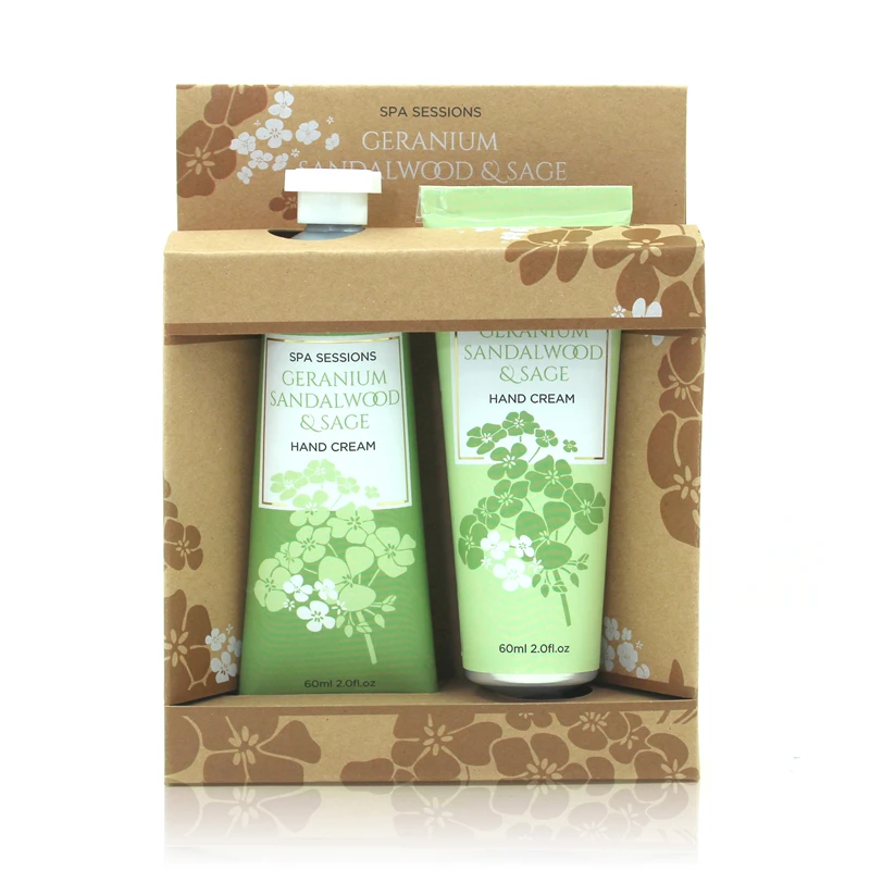 Hot selling OEM/ODM Wholesale private label paraben and mineral oil free hand nail cream care set