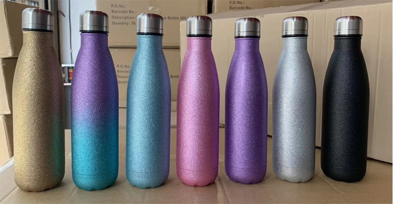 Custom design 500ML Isotherme Bouteille Inox Double Wall Insulated Thermos Vacuum Flasks Bottles