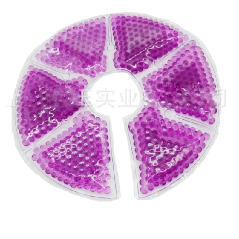 Hot Selling Hot and Cold Breast Pad Reusable Decrease Engorgement Breast Nursing gel ice Pads 145g (1600477121173)