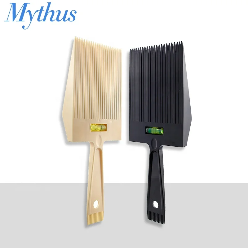 Anself Dual-Ended Hair Comb Salon flattop flat top comb Barber Clipper Flat Top Styling Comb with Accurate