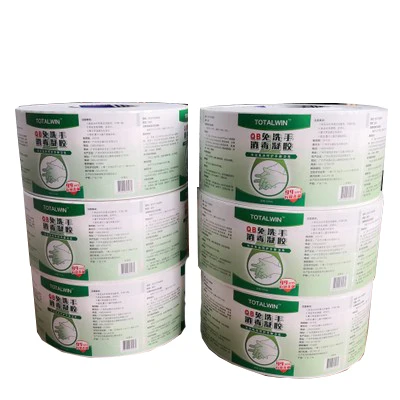 Жидкая упаковка в саше, ламинирующая пластиковая рулонная пленка для дезинфицирующего средства для рук с ламинированным покрытием