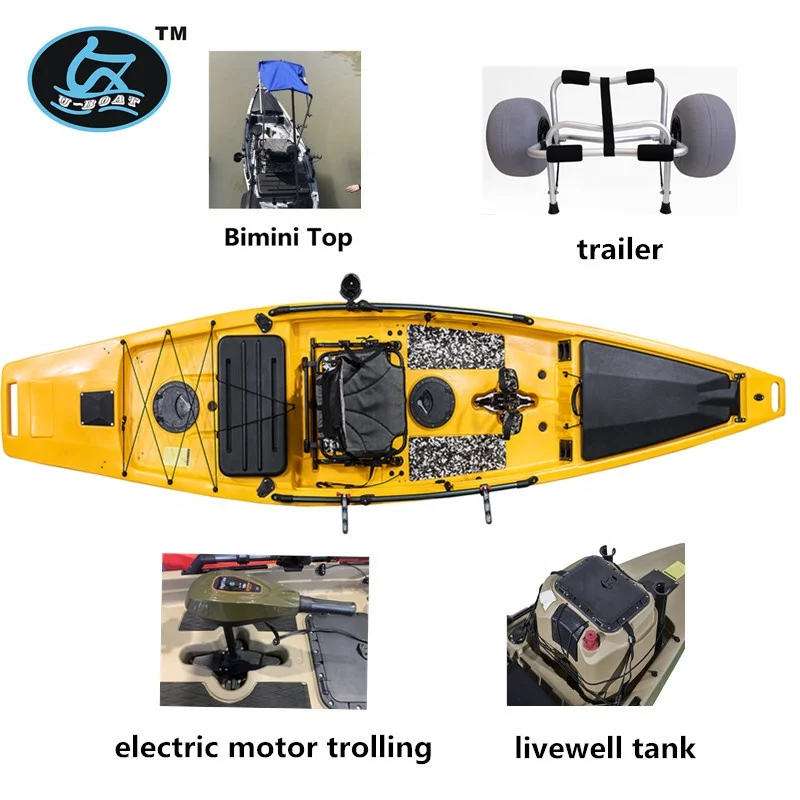 Cheap Fishing Boat Pesca kayak with Pedals