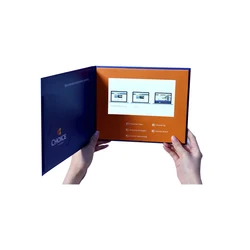 Цифровой видеоплеер mailer видеооткрытка с usb для продвижения